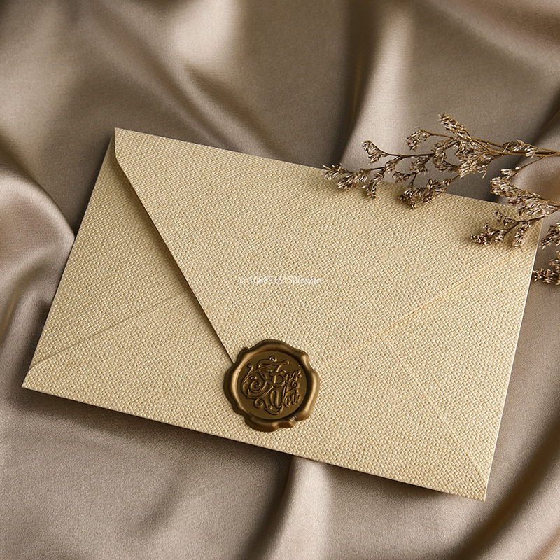Letter Envelope Kraft - Zestaw papieru kraft w stylu europejskim