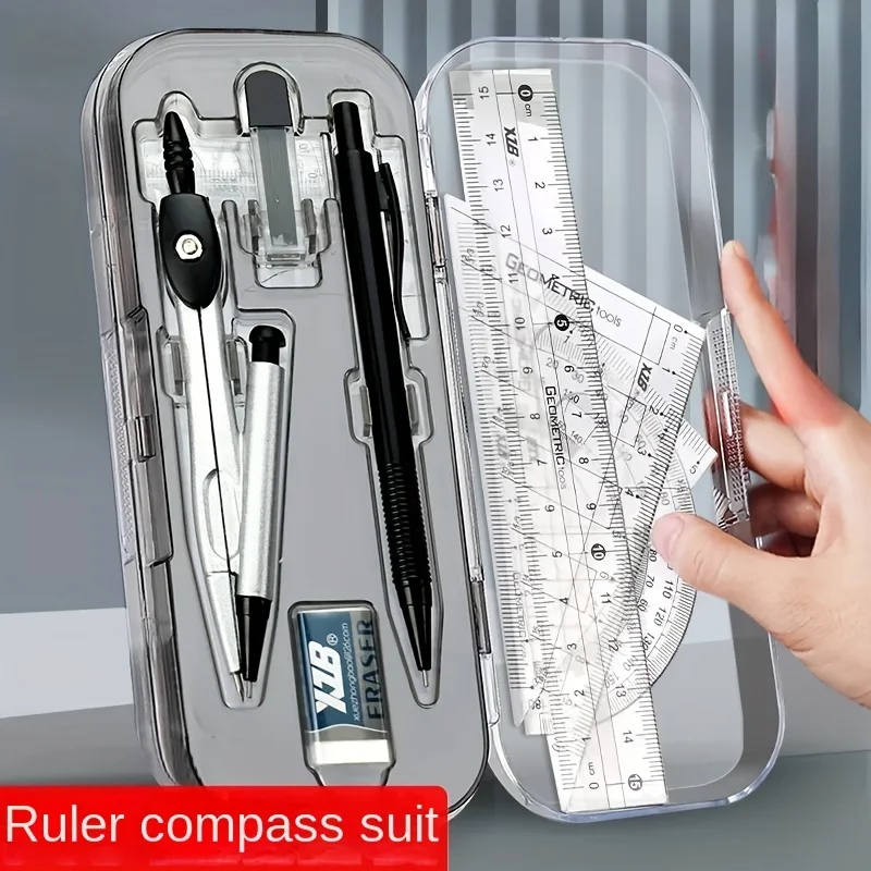 Compass Geometry Set - Zestaw geometryczny 8 w 1 z