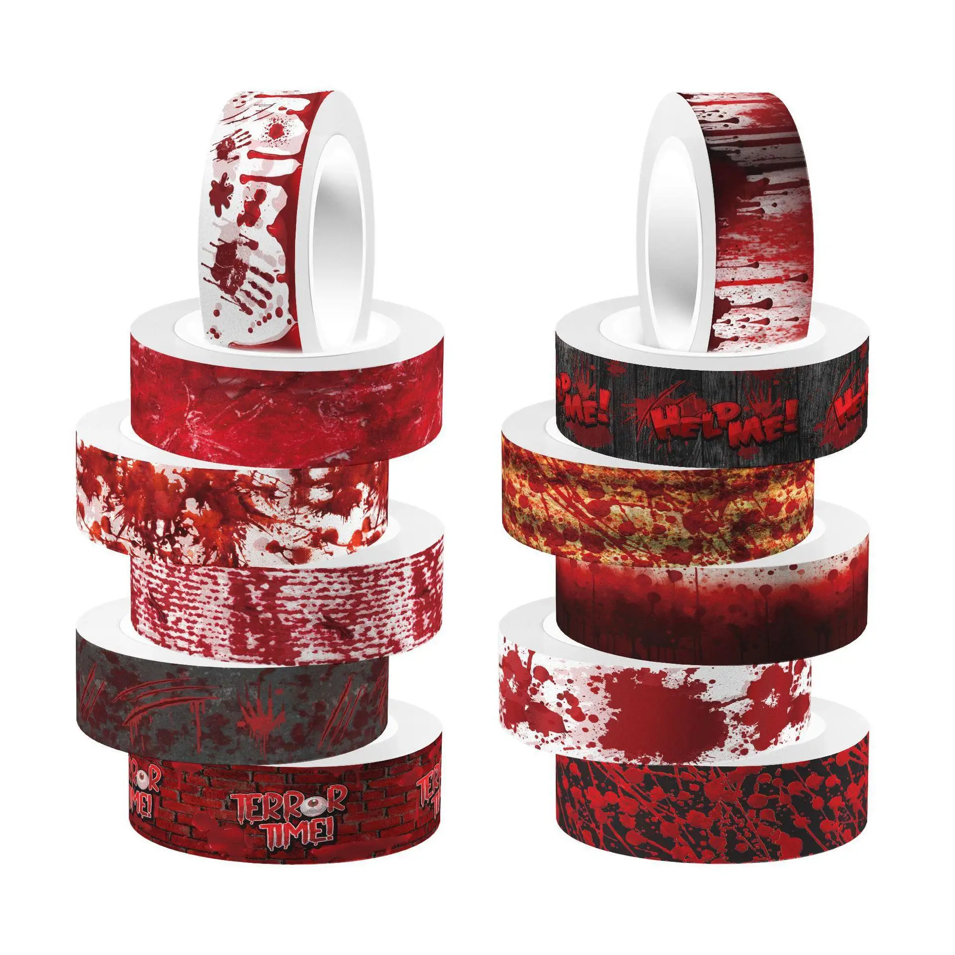 Washi Tape Set - Naklejki i taśmy papierowe z motywem