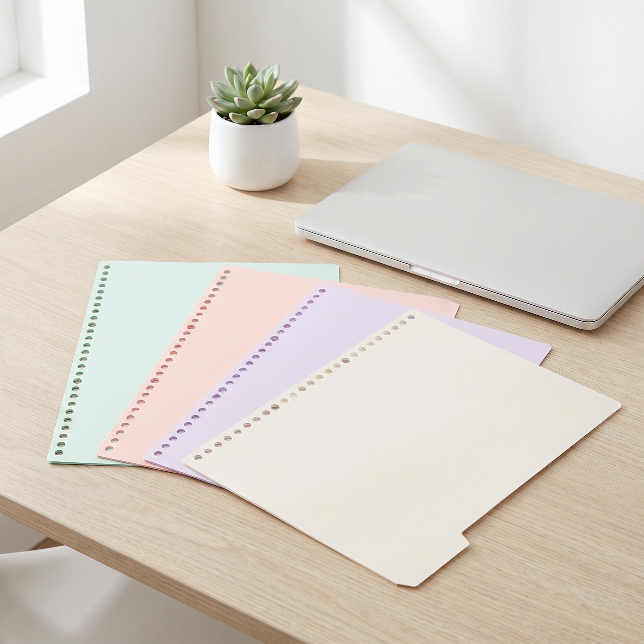 Index Tab Divider - 15 zestawów plastikowych przekładek indeksujących z