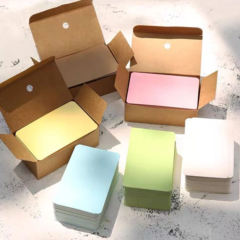Letter Envelope Kraft - 100 szt. Papier pakowy puste kartki