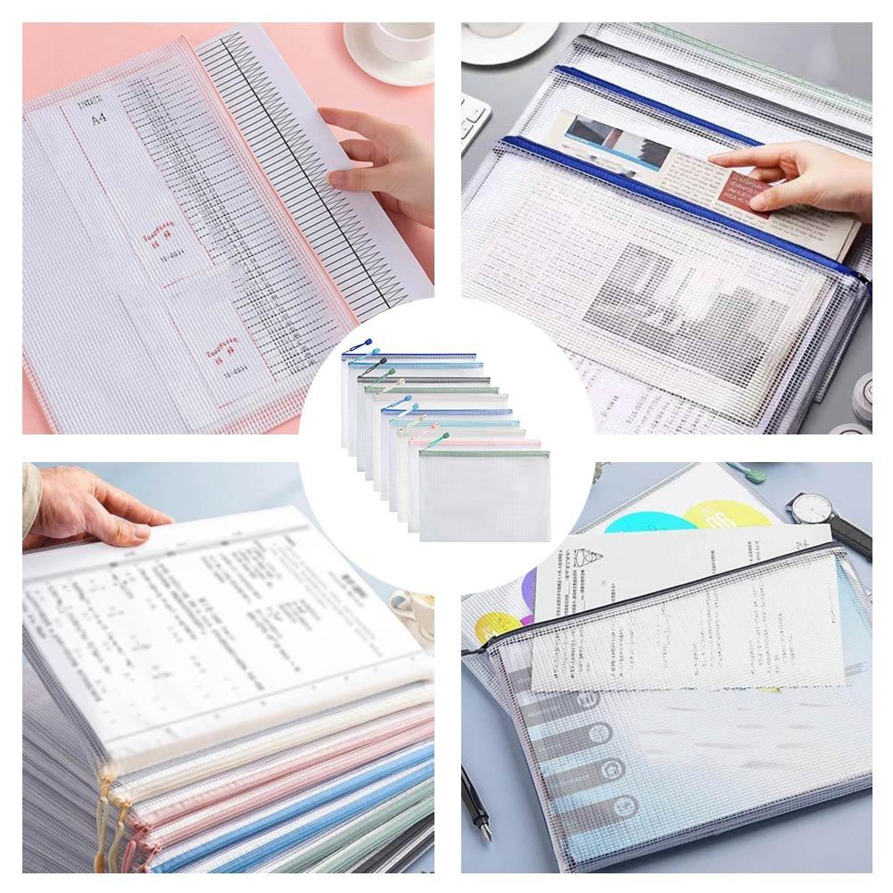 Is Stationery Office Supply - 10 szt. Siatkowe torby do przechowywania