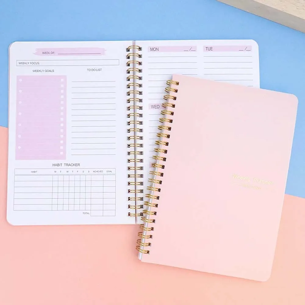 Planer tygodniowy A5, spiralny – Planner Weekly Budget recenzja i cena