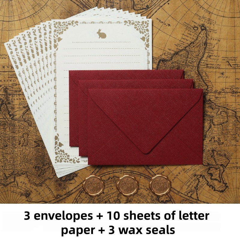 16 szt. Vintage lniane koperty – Letter Envelope Kraft recenzja i cena