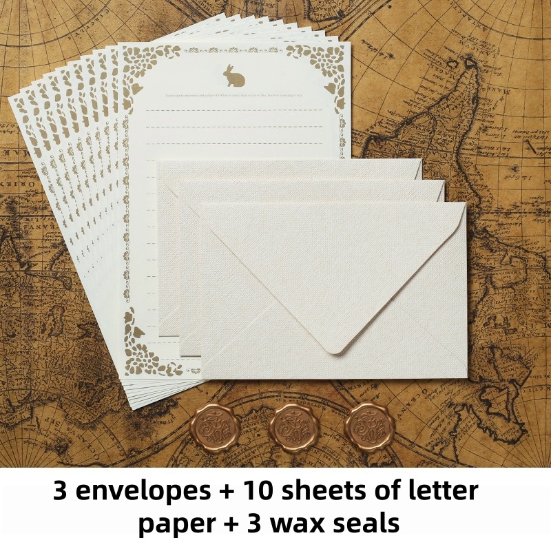 16 szt. Vintage lniane koperty – Letter Envelope Kraft recenzja i cena