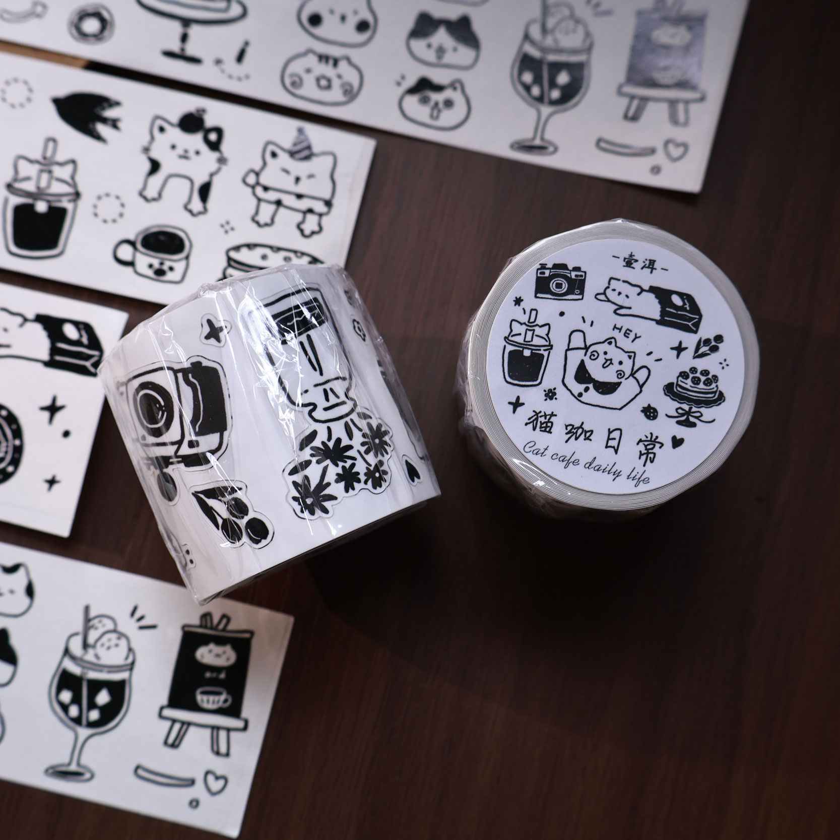 YiEr Studio Vintage Codzienny  – Washi Tape Set recenzja i cena