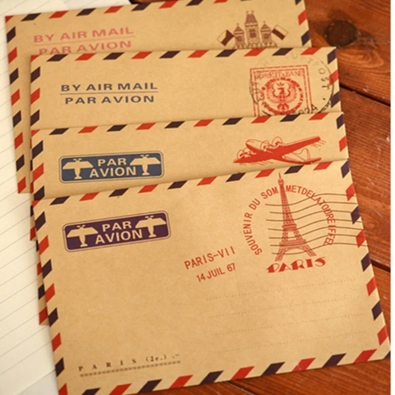 10 sztuk 9.7*7.5cm Retro popul – Letter Envelope Kraft recenzja i cena