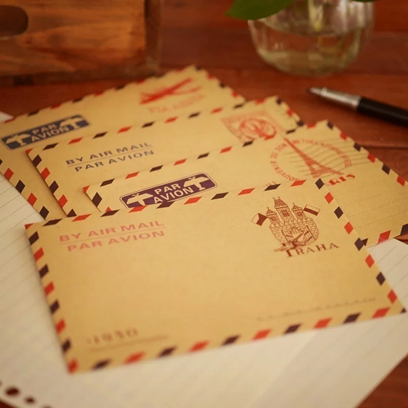 10 sztuk 9.7*7.5cm Retro popul – Letter Envelope Kraft recenzja i cena