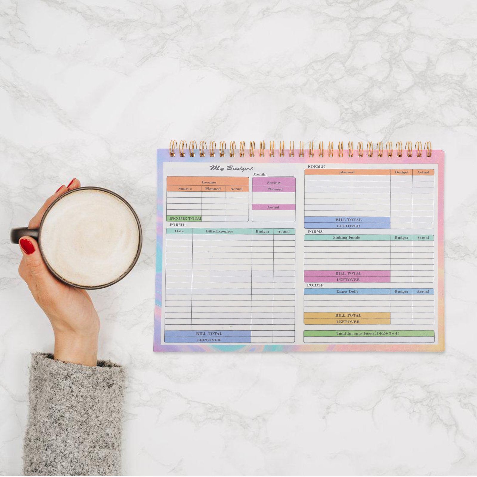 Książka do prowadzenia dzienny – Planner Weekly Budget recenzja i cena