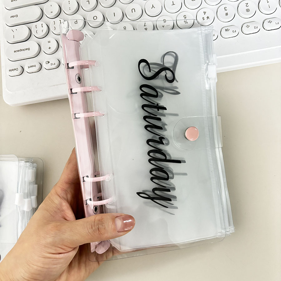SKYSONIC 1 zestaw A6 Macarone  – Planner Weekly Budget recenzja i cena