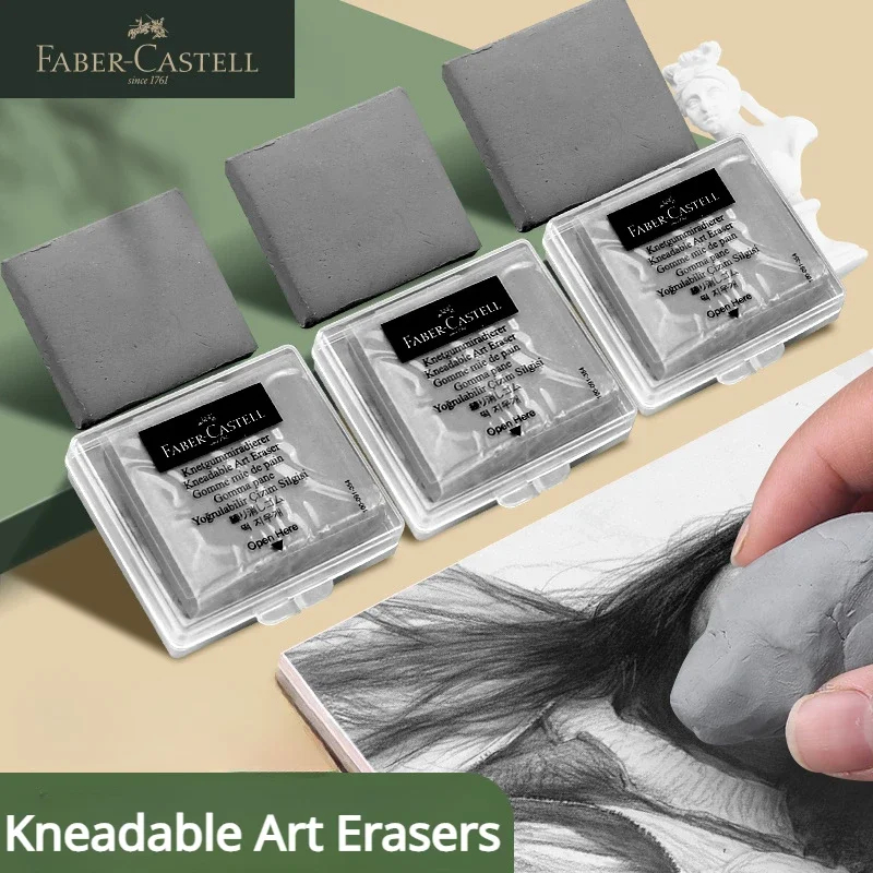 4PC Faber-Castell ugniatana gu – Rubber Eraser Kneaded recenzja i cena