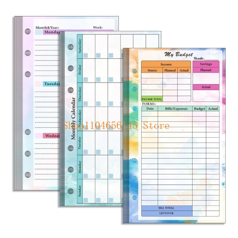 Arkusze do segregatora, papier – Planner Weekly Budget recenzja i cena