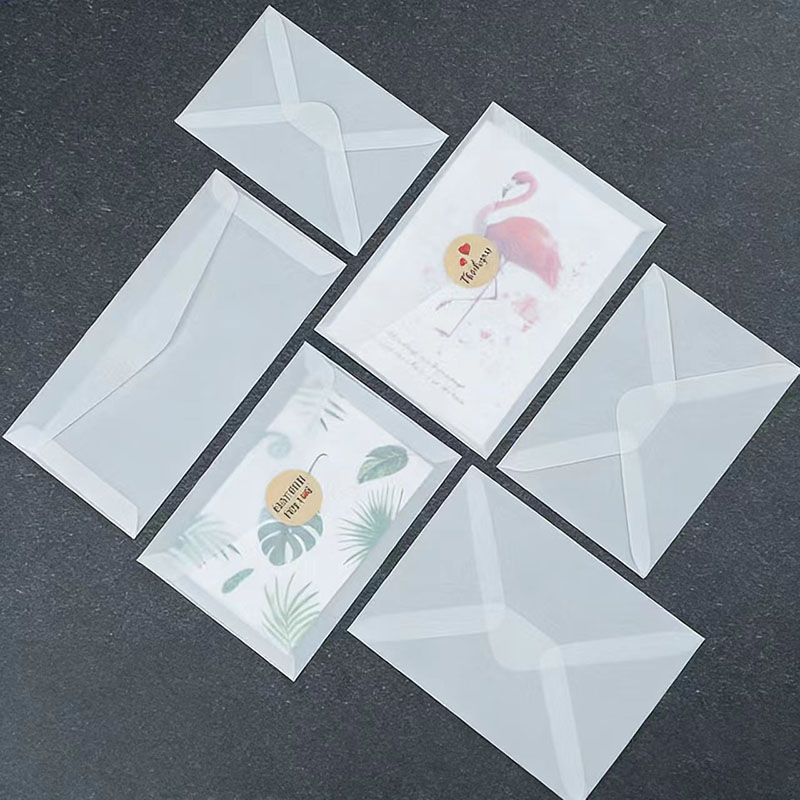 50 szt. Przezroczyste, puste k – Letter Envelope Kraft recenzja i cena