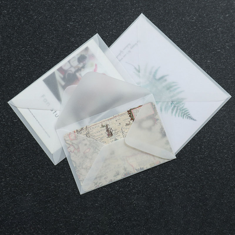50 szt. Przezroczyste, puste k – Letter Envelope Kraft recenzja i cena