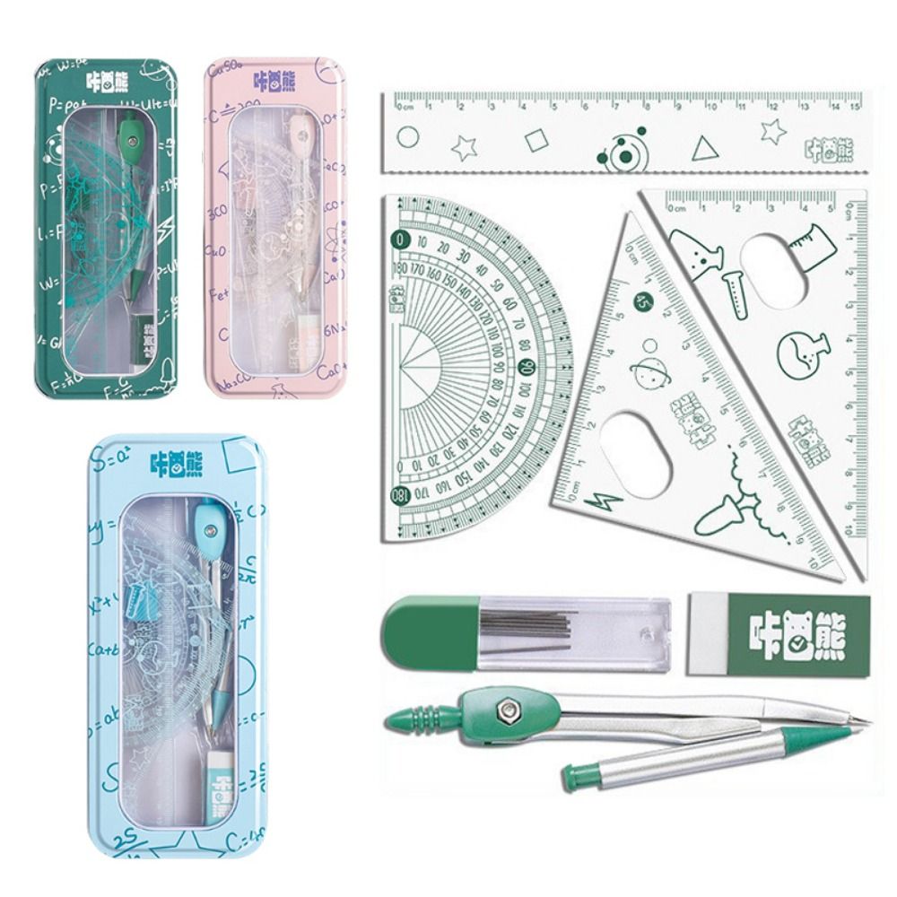 8-częściowy zestaw wielofunkcy – Compass Geometry Set recenzja i cena