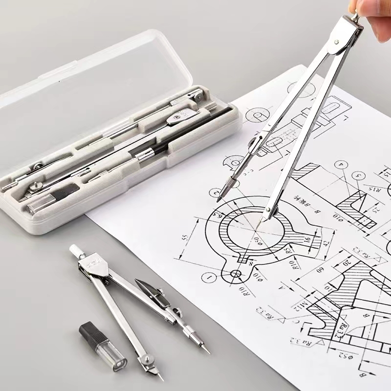 Zestaw kreślarski ze stali nie – Compass Geometry Set recenzja i cena