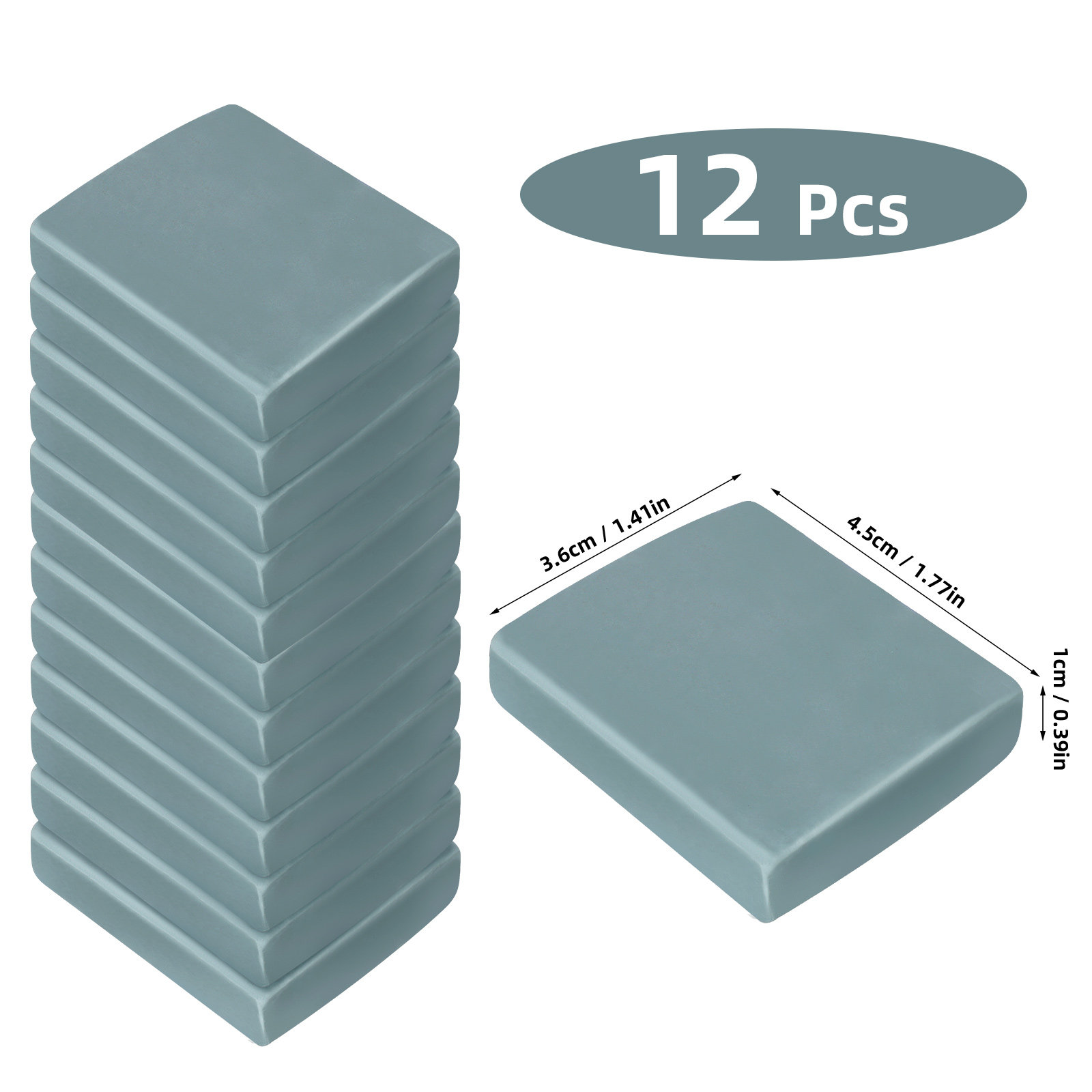 12 sztuk gumek artystycznych d – Rubber Eraser Kneaded recenzja i cena