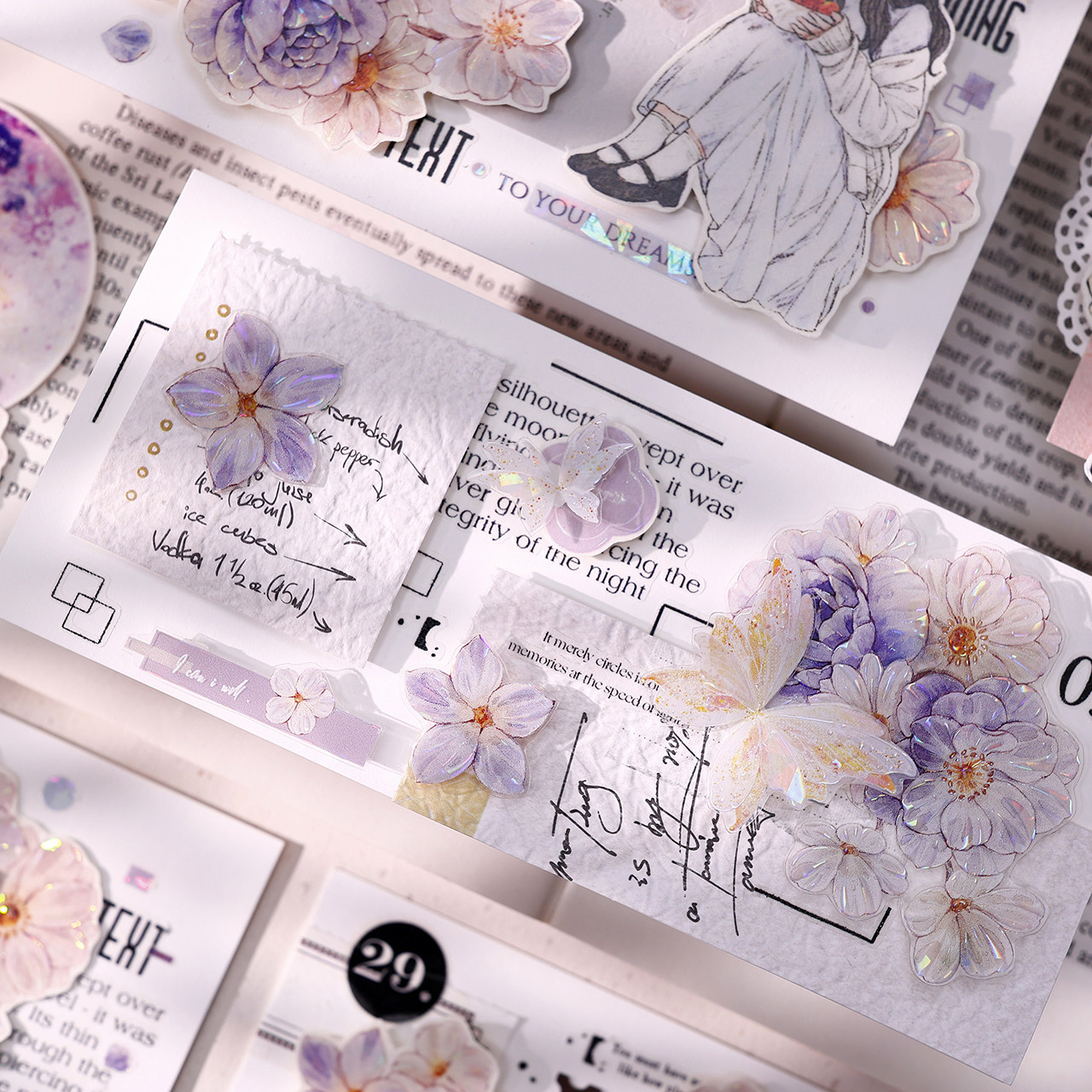 Taśma washi XiaoBaiJia Studio  – Washi Tape Set recenzja i cena