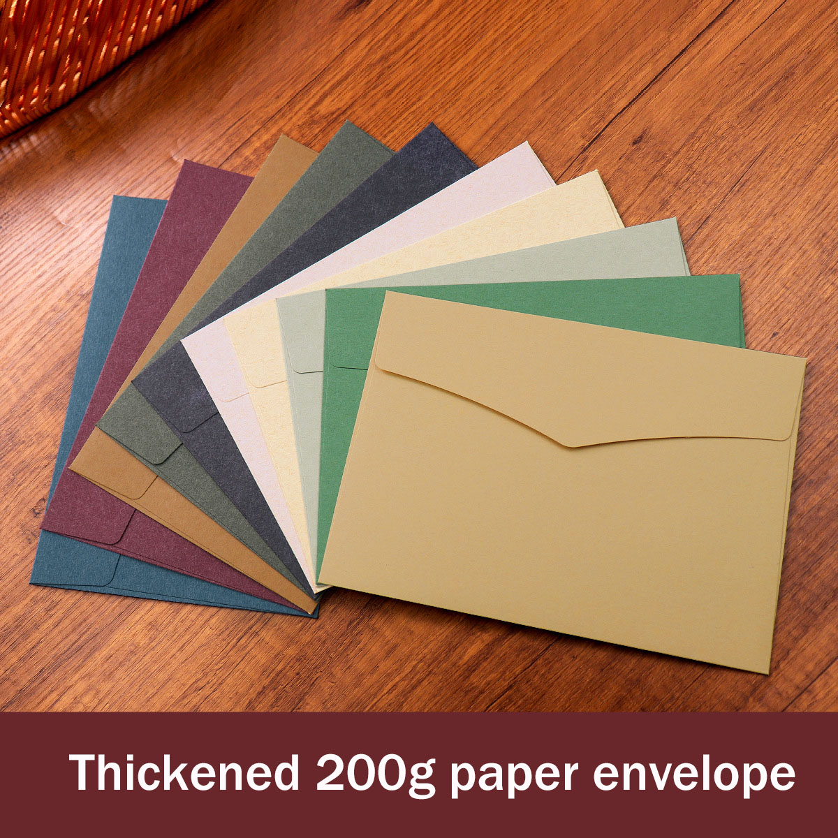 50 sztuk/partia Koperta 23x16, – Letter Envelope Kraft recenzja i cena